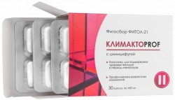 Фитосбор "Фитол-21" КлимактоProf с цимицифугой, 30 капсул